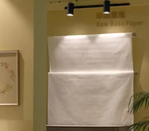 Raw base paper for amino paper production